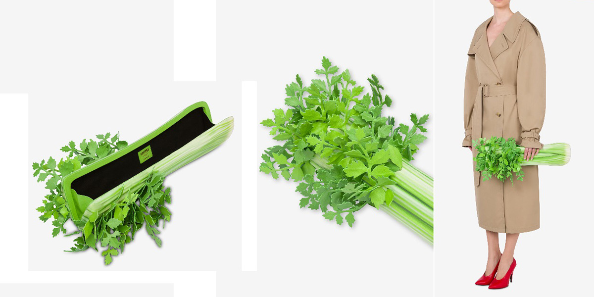 Moschino lancia la Sedano Bag